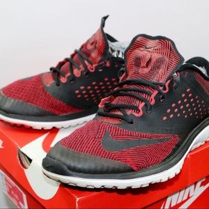 Nike Free Hyperfeel TR Red Black Running Training Shoes Men’s Size 8.5